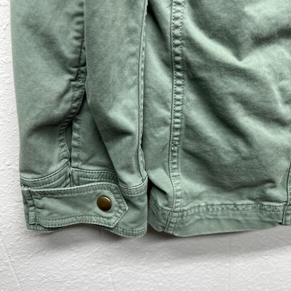 Gap Utility Full Zip Button Down Jacket Womens Small Outdoor Travel Workwear - Picture 9 of 11